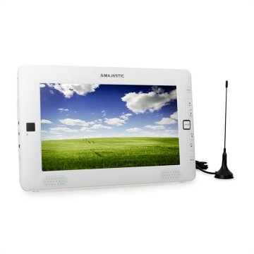 New Majestic TVD-934N TV portatile Bianco 22,9 cm (9") LCD