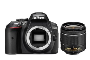 Nikon D5300 + AF-P 18-55mm VR Kit fotocamere SLR 24,2 MP CMOS 6000 x 4000 Pixel Nero