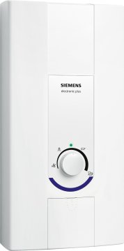 Siemens DE1518407M scaldabagno Verticale Senza serbatoio (istantaneo) Sistema per caldaia singola Bianco