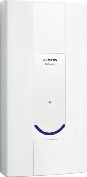 Siemens DE21307M scaldabagno Verticale Senza serbatoio (istantaneo) Sistema per caldaia singola Bianco