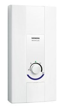 Siemens DE2427407M scaldabagno Verticale Senza serbatoio (istantaneo) Sistema per caldaia singola Bianco