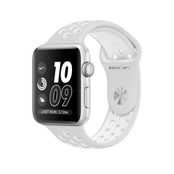 Apple Watch Nike+ OLED 42 mm Digitale 312 x 390 Pixel Touch screen Argento Wi-Fi GPS (satellitare)