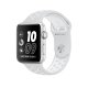 Apple Watch Nike+ OLED 42 mm Digitale 312 x 390 Pixel Touch screen Argento Wi-Fi GPS (satellitare) 2
