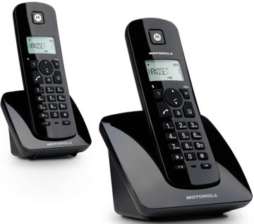 Motorola C402E telefono Telefono DECT Identificatore di chiamata Nero