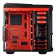 itek The Alien Midi Tower Nero, Rosso 4