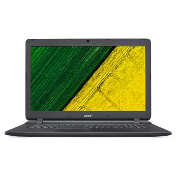 Acer Aspire ES1-732-P68U Intel® Pentium® N4200 Computer portatile 43,9 cm (17.3") HD+ 4 GB DDR3L-SDRAM 500 GB HDD Wi-Fi 5 (802.11ac) Windows 10 Home Nero
