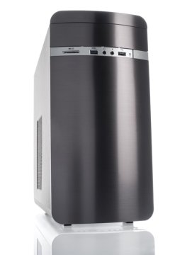 itek Otto Mini Tower Nero, Argento