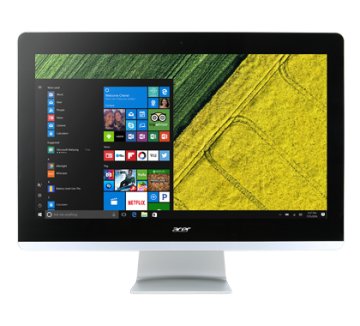 Acer Aspire Z22-780 Intel® Core™ i3 i3-7100T 54,6 cm (21.5") 1920 x 1080 Pixel PC All-in-one 4 GB DDR4-SDRAM 1 TB HDD Windows 10 Wi-Fi 5 (802.11ac) Nero, Bianco