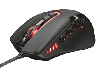 Trust Sikanda GXT 164 MMO mouse Mano destra USB tipo A Ottico 5000 DPI