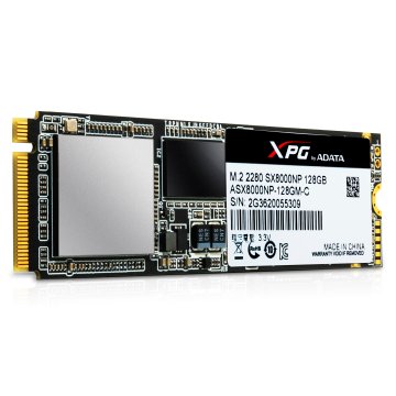XPG SX8000 M.2 128 GB PCI Express 3.0 3D MLC NVMe