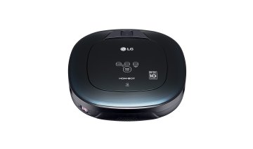 LG VR65710LVMP aspirapolvere robot 0,6 L Senza sacchetto Nero