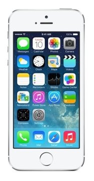 Apple iPhone 5s 10,2 cm (4") SIM singola iOS 7 4G 16 GB Argento