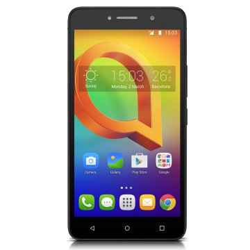 Alcatel A2 XL 15,2 cm (6") Doppia SIM 3G Micro-USB 1 GB 8 GB 2580 mAh Nero, Oro