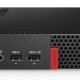 Lenovo ThinkCentre M710 Intel® Core™ i5 i5-7400T 8 GB DDR4-SDRAM 128 GB SSD Windows 10 Pro Mini PC Nero 3