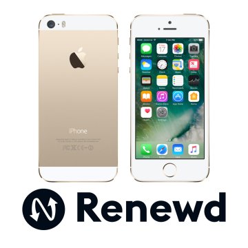 Renewd iPhone 5S 10,2 cm (4") SIM singola iOS 10 4G 32 GB Oro Rinnovato