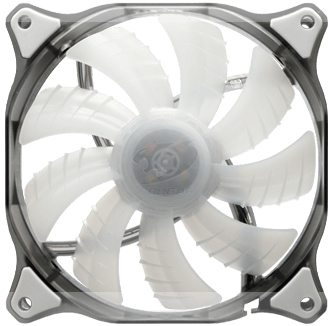 COUGAR Gaming CFD120 Bianco LED Case per computer Ventilatore 12 cm Bianco