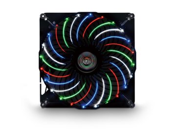 Enermax T.B.Vegas Quad Case per computer Ventilatore 18 cm Nero