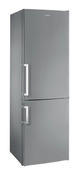 Candy CCBS 5172XH frigorifero con congelatore Libera installazione 227 L Acciaio inossidabile