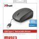 Trust 20969 mouse Ambidestro USB tipo-C Ottico 1000 DPI 7
