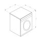 LG F4J7TN1W lavatrice Caricamento frontale 8 kg 1400 Giri/min Bianco 20
