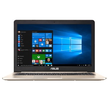 ASUS VivoBook Pro N580VD-FI038T Intel® Core™ i7 i7-7700HQ Computer portatile 39,6 cm (15.6") 4K Ultra HD 16 GB 1,51 TB HDD+SSD NVIDIA® GeForce® GTX 1050 Wi-Fi 5 (802.11ac) Windows 10 Oro, Metallico