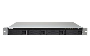 QNAP TS-453BU-RP NAS Rack (1U) Intel® Celeron® J3455 4 GB DDR3L QNAP Turbo System Nero, Grigio