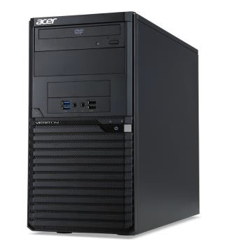 Acer Veriton M M2640G Intel® Core™ i7 i7-6700 16 GB DDR4-SDRAM 1 TB HDD Windows 10 Pro Tower PC Nero