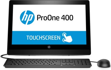 HP ProOne 400 G3 Intel® Core™ i5 i5-7500 50,8 cm (20") 1600 x 900 Pixel PC All-in-one 4 GB DDR4-SDRAM 500 GB HDD Windows 10 Pro Nero