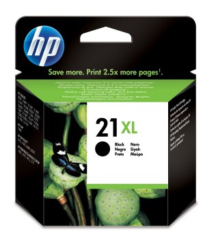 HP Cartuccia originale inchiostro nero ad alta capacità 21XL