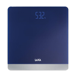 Laica PS1057B bilance pesapersone Quadrato Blu Bilancia pesapersone elettronica