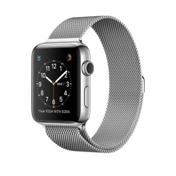 Apple Watch Series 2 OLED 38 mm Digitale 272 x 340 Pixel Touch screen Acciaio inox Wi-Fi GPS (satellitare)