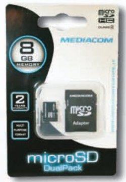 Mediacom 8GB microSD