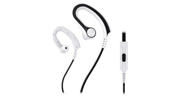 Pioneer SE-E711T Auricolare Cablato A clip Sport Nero, Bianco