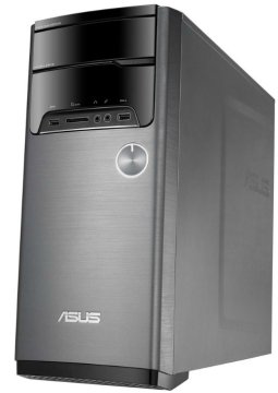 ASUS VivoPC M32CD-K-IT019T PC Intel® Core™ i7 i7-7700 8 GB DDR4-SDRAM 1 TB HDD Windows 10 Tower Nero, Grigio