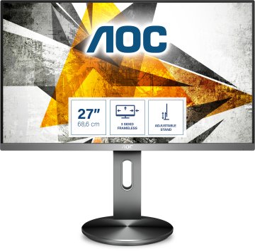 AOC 90 Series I2790PQU/BT Monitor PC 68,6 cm (27") 1920 x 1080 Pixel Full HD LED Nero