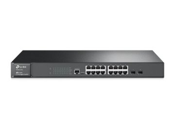 TP-Link T2600G-18TS switch di rete Gestito L2 Gigabit Ethernet (10/100/1000) Nero