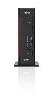 Fujitsu ESPRIMO Q556/2 Intel® Core™ i5 i5-7400T 8 GB DDR4-SDRAM 500 GB SSD Windows 10 Pro Mini PC Nero, Rosso