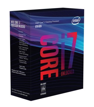 Intel Core i7-8700K processore 3,7 GHz 12 MB Cache intelligente Scatola