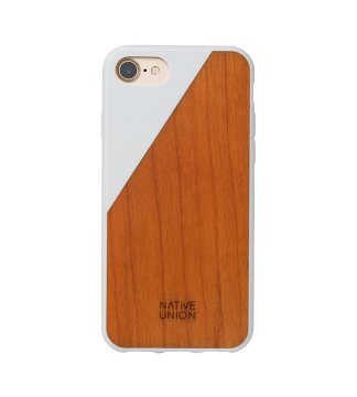 Native Union CLIC Wooden custodia per cellulare 11,9 cm (4.7") Cover Bianco