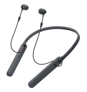 Sony WI-C400 Auricolare Wireless In-ear, Passanuca Musica e Chiamate Bluetooth Nero