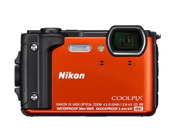 Nikon COOLPIX W300 1/2.3" Fotocamera compatta 16 MP CMOS 4608 x 3456 Pixel Nero, Rosso