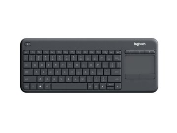 Logitech K400 Professional tastiera RF Wireless QWERTY US International Grafite