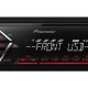 Pioneer MVH-S100UB Ricevitore multimediale per auto Nero, Rosso 200 W 2