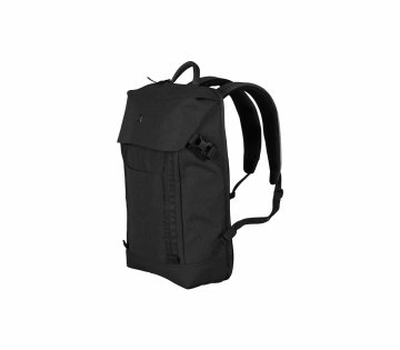 Victorinox Deluxe Flapover Laptop Backpack zaino Nero Poliestere