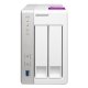 QNAP TS-231P2 NAS Tower Collegamento ethernet LAN Bianco AL314 2