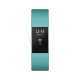 Fitbit Charge 2 OLED Braccialetto per rilevamento di attività Nero, Blu 3
