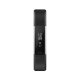 Fitbit Alta HR OLED Braccialetto per rilevamento di attività Nero, Acciaio inox 5