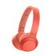 Sony WH-H800 Cuffie Con cavo e senza cavo A Padiglione Musica e Chiamate Bluetooth Rosso 2