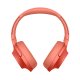 Sony h.ear on 2 Wireless NC Cuffie Con cavo e senza cavo A Padiglione Musica e Chiamate Bluetooth Rosso 5