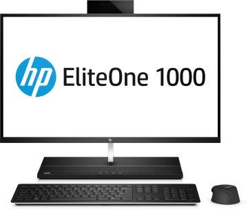 HP EliteOne 1000 G1 Intel® Core™ i5 i5-7500 68,6 cm (27") 3840 x 2160 Pixel PC All-in-one 8 GB DDR4-SDRAM 256 GB SSD Windows 10 Pro Wi-Fi 5 (802.11ac) Nero, Argento